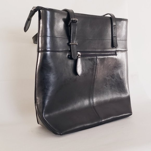 Iswee - Bag Genuine Leather Tote Bag - Picture 2 of 7